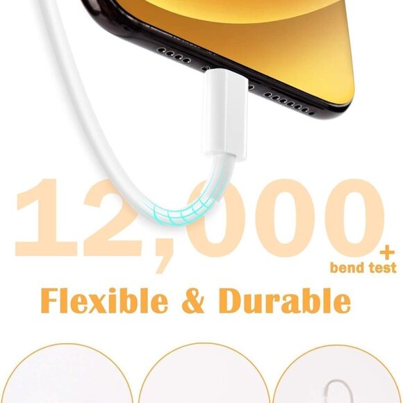 New 4 Pack iphone Charging Cables - Picture 5 of 8